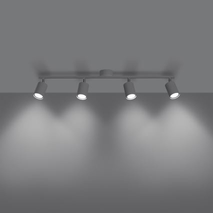 Spotlámpa LEMMI 4xGU10/10W/230V fehér