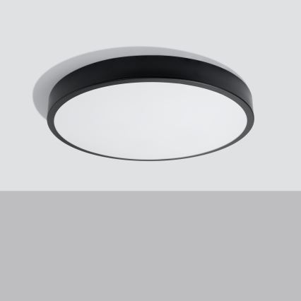ONYX LED mennyezeti lámpa, 48 W, 230 V, Ø 60 cm, fekete