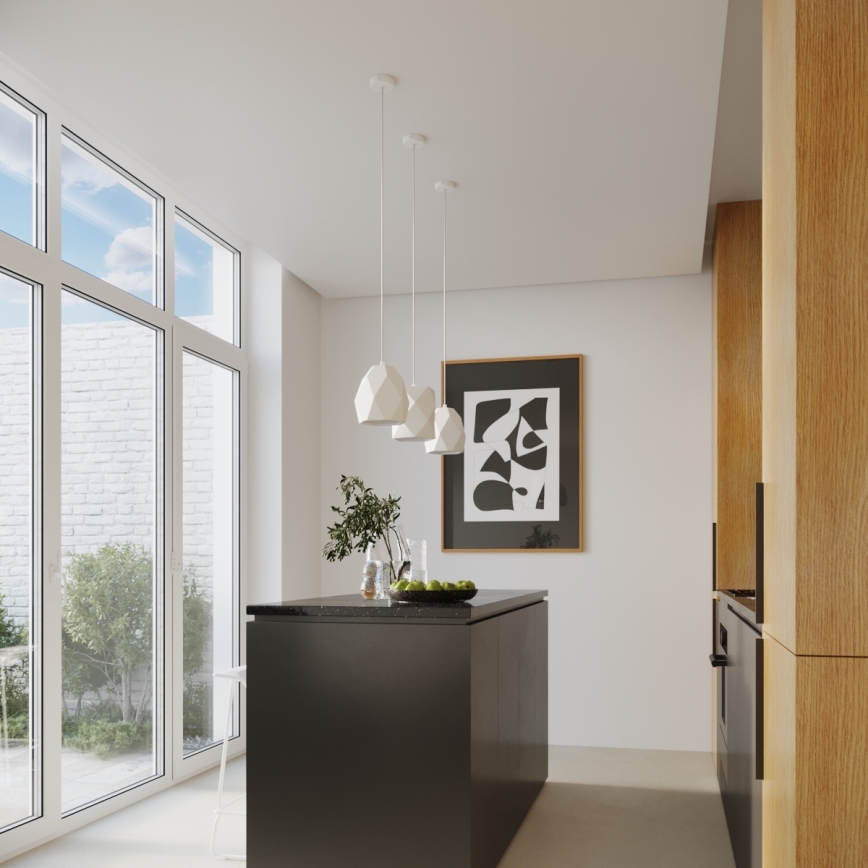 Csillár zsinóron MINT 1xE27/15W/230V kerámia