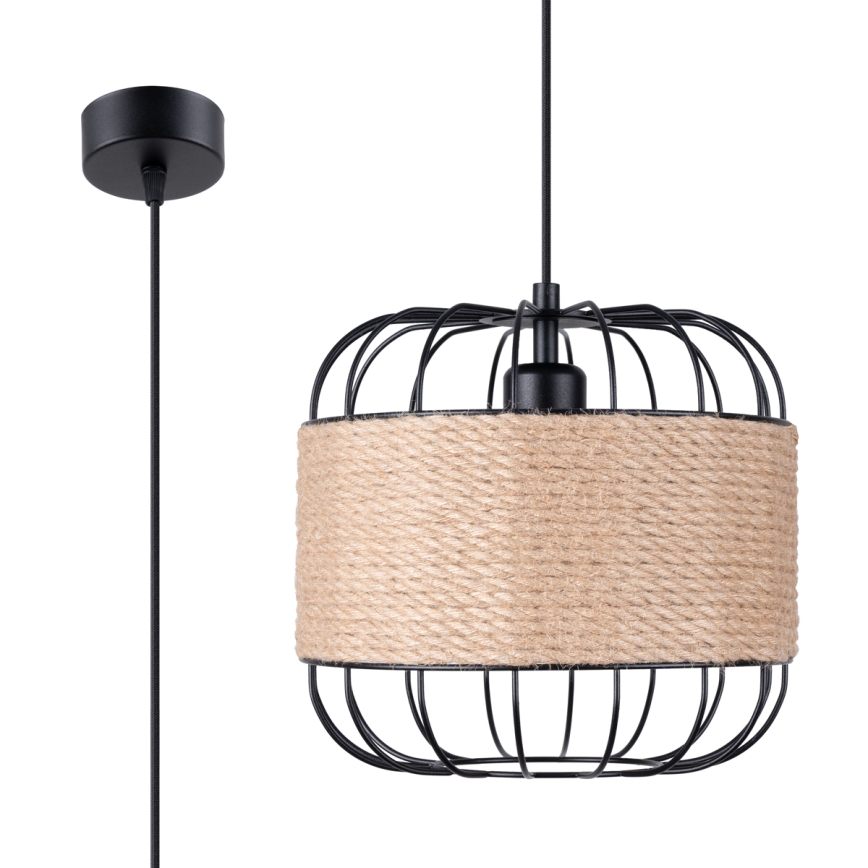 Csillár zsinóron FOST 1xE27/15W/230V