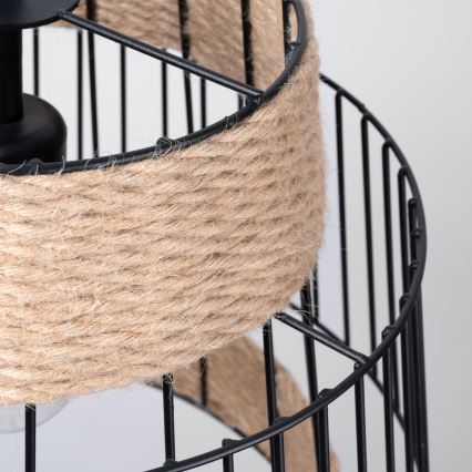 Csillár zsinóron BRILO 1xE27/15W/230V