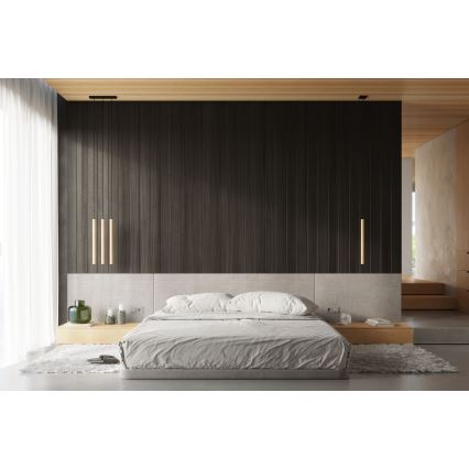 Csillár zsinóron PASTELO 1xG9/8W/230V bükkfa