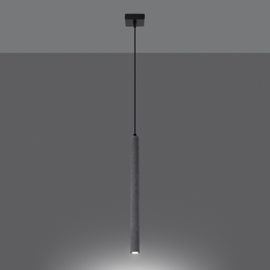 Csillár zsinóron PASTELO 1xG9/8W/230V beton