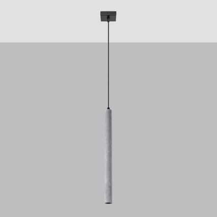 Csillár zsinóron PASTELO 1xG9/8W/230V beton