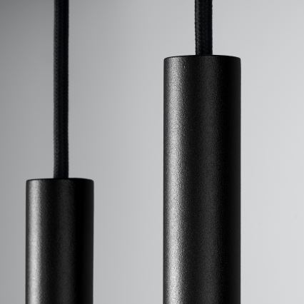 Csillár zsinóron PASTELO 2xG9/8W/230V fekete