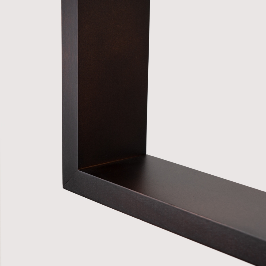 Csillár zsinóron ARIES 1xE27/15W/230V bükkfa/wenge