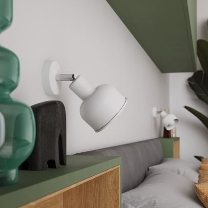 Fali spotlámpa ELBA 1xE27/15W/230V fehér