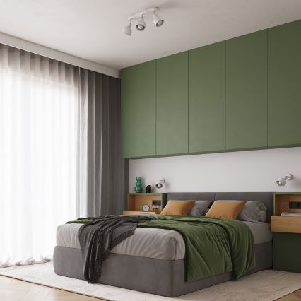 Spotlámpa ELBA 3xE27/15W/230V fehér