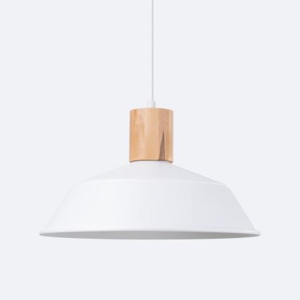 Csillár zsinóron FANO 1xE27/15W/230V átm. 34 cm fehér