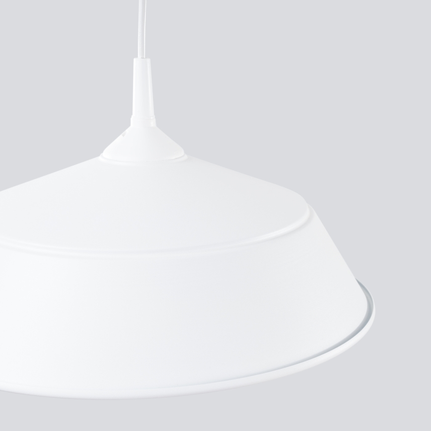 Csillár zsinóron FRIKA 1xE27/15W/230V átm. 34 cm fehér