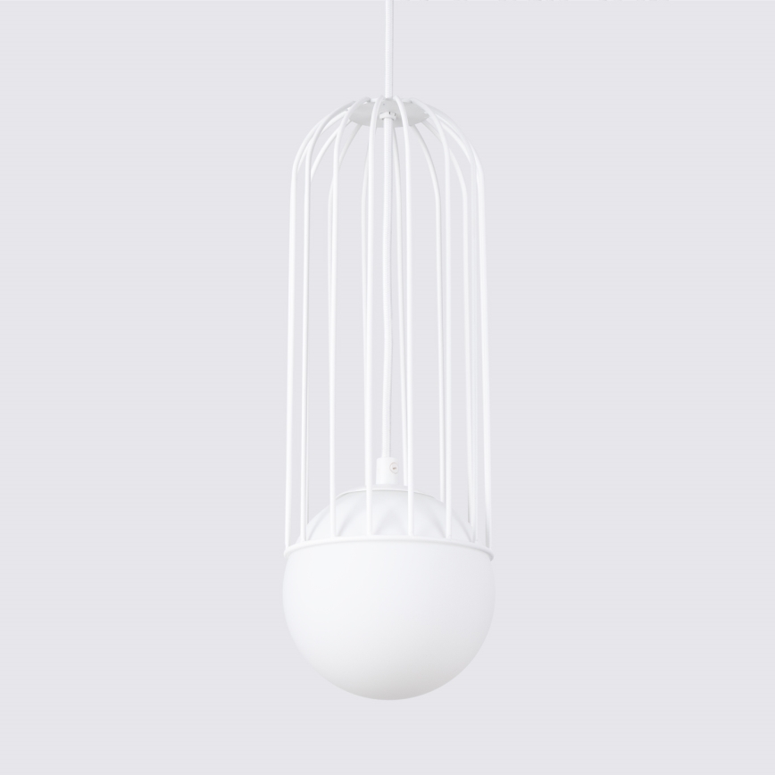 Csillár zsinóron BRINA 1xG9/8W/230V fehér