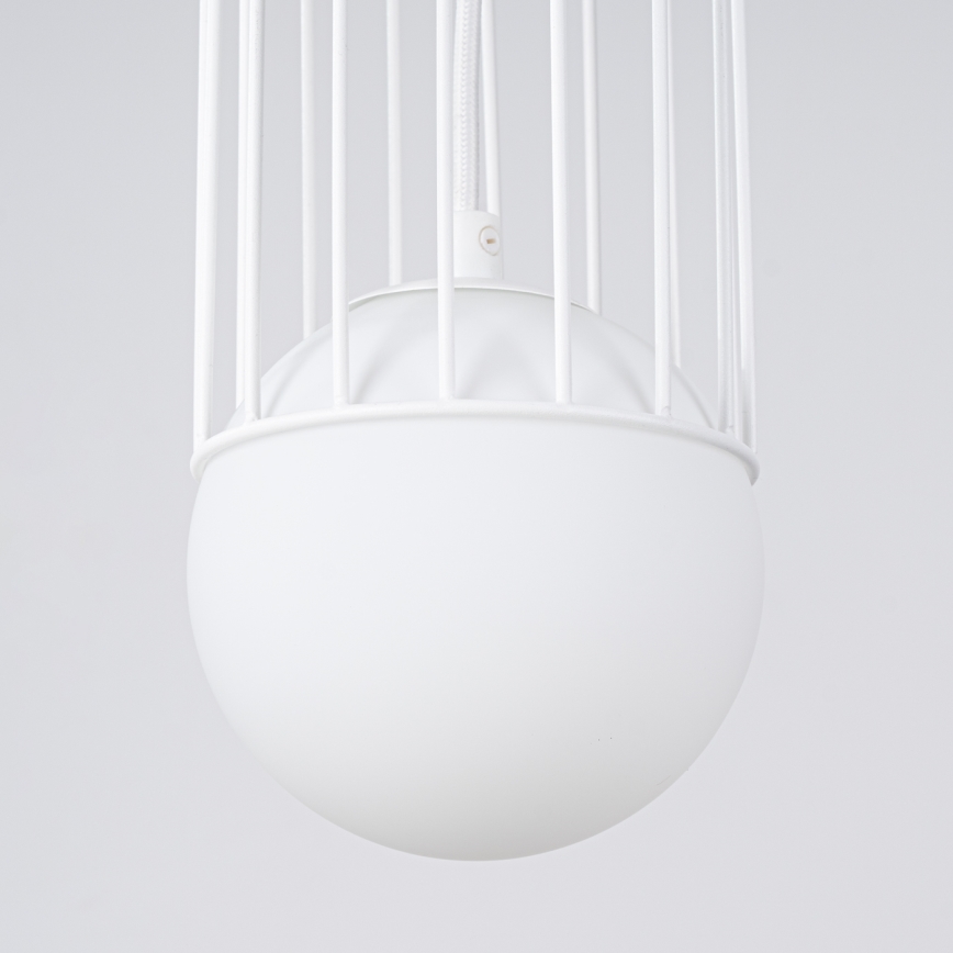 Csillár zsinóron BRINA 1xG9/8W/230V fehér