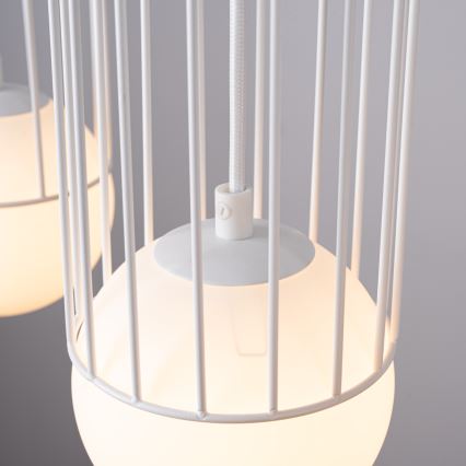 Csillár zsinóron BRINA 3xG9/8W/230V fehér