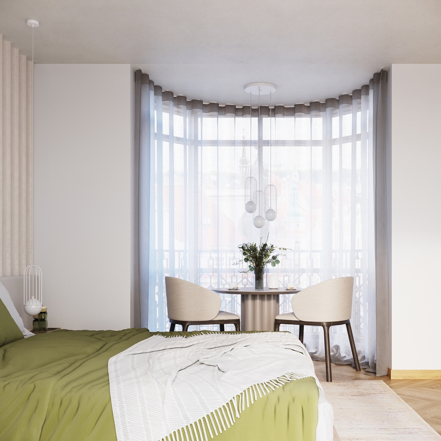 Csillár zsinóron BRINA 3xG9/8W/230V fehér