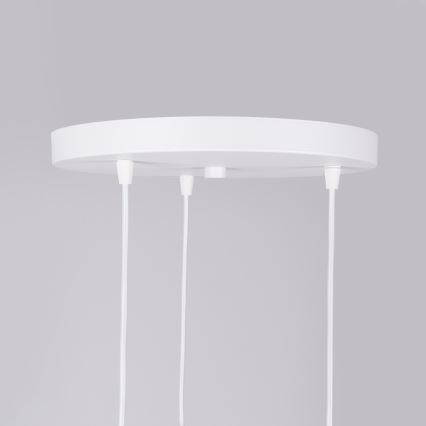 Csillár zsinóron BRINA 3xG9/8W/230V fehér