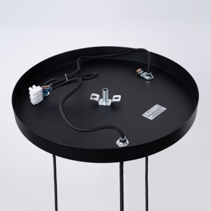 Csillár zsinóron BRINA 3xG9/8W/230V fekete