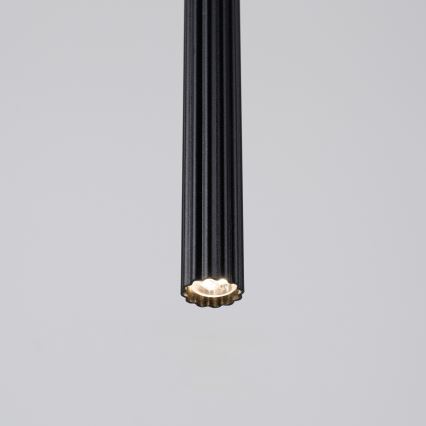 Csillár zsinóron ARCHE 1xG9/8W/230V fekete