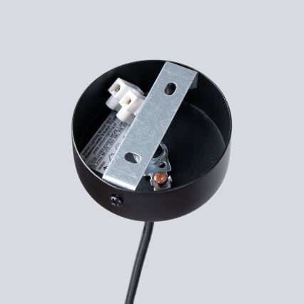 Csillár zsinóron ARCHE 1xG9/8W/230V fekete