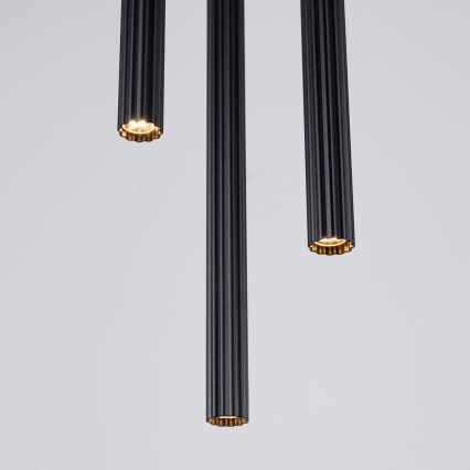 Csillár zsinóron ARCHE 3xG9/8W/230V fekete
