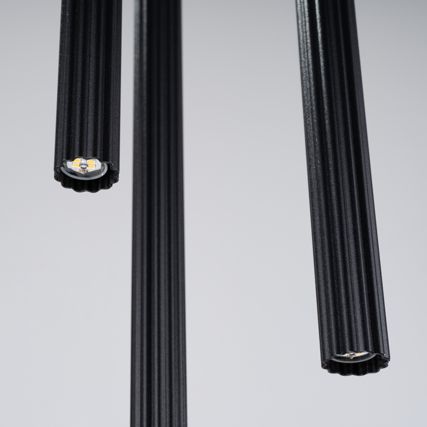 Csillár zsinóron ARCHE 3xG9/8W/230V fekete