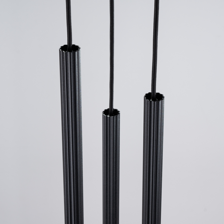 Csillár zsinóron ARCHE 3xG9/8W/230V fekete