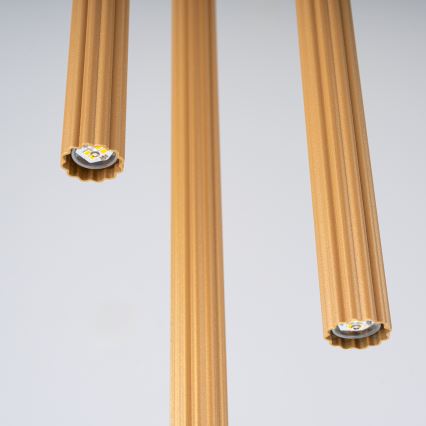 Csillár zsinóron ARCHE 3xG9/8W/230V arany