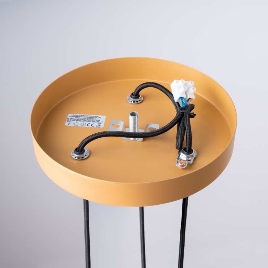 Csillár zsinóron ARCHE 3xG9/8W/230V arany