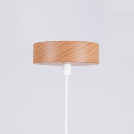 Csillár zsinóron MARION 1xE27/15W/230V átm. 29,5 cm fehér