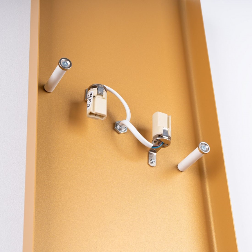 Fali lámpa DURLIN 2xG9/8W/230V arany/fehér