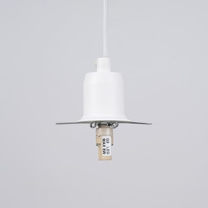 Csillár zsinóron HYPERION 1xG9/8W/230V fehér