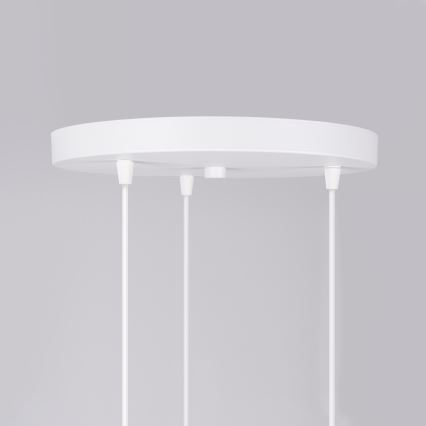 Csillár zsinóron HYPERION 3xG9/8W/230V fehér