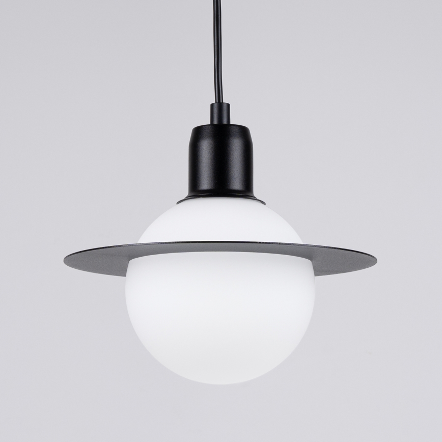 Csillár zsinóron HYPERION 3xG9/8W/230V fekete