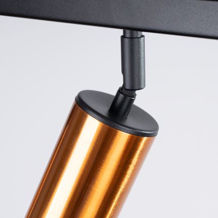 Spotlámpa WINX 3xGU10/10W/230V fekete/réz