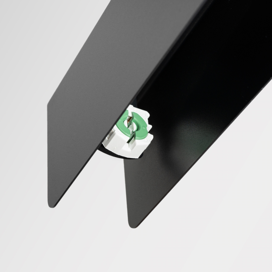 LED Csillár zsinóron SPARK 1xG13/8,5W/230V fekete