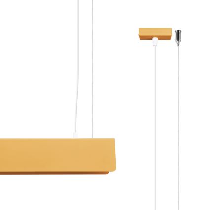 LED Csillár zsinóron SPARK 1xG13/8,5W/230V arany