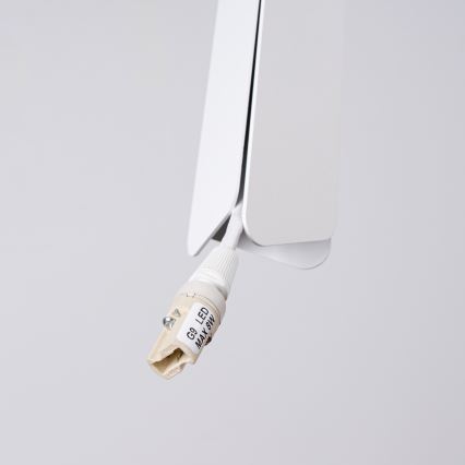 Csillár zsinóron PRYSM 1xG9/8W/230V fehér