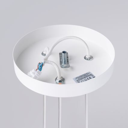 Csillár zsinóron PRYSM 3xG9/8W/230V fehér