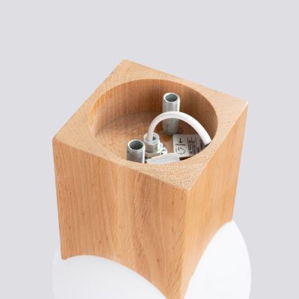 Spotlámpa SOLIS 1xG9/8W/230V bükkfa