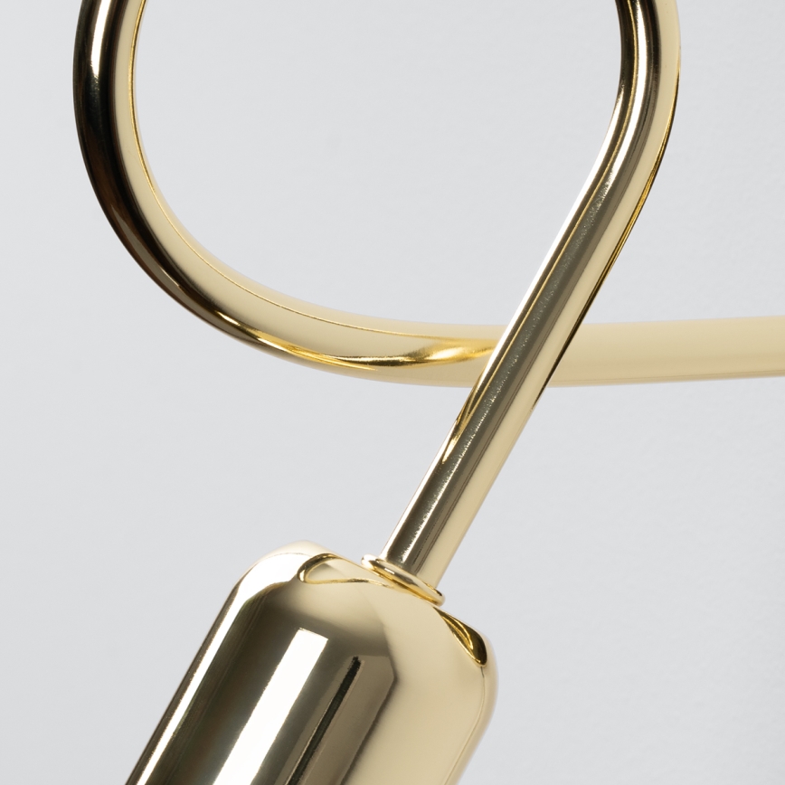 Fali lámpa LOOP 1xE27/15W/230V arany