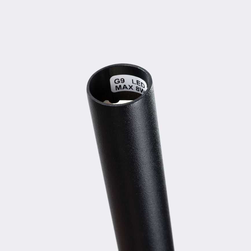 Csillár zsinóron BLISS 1xG9/8W/230V fekete