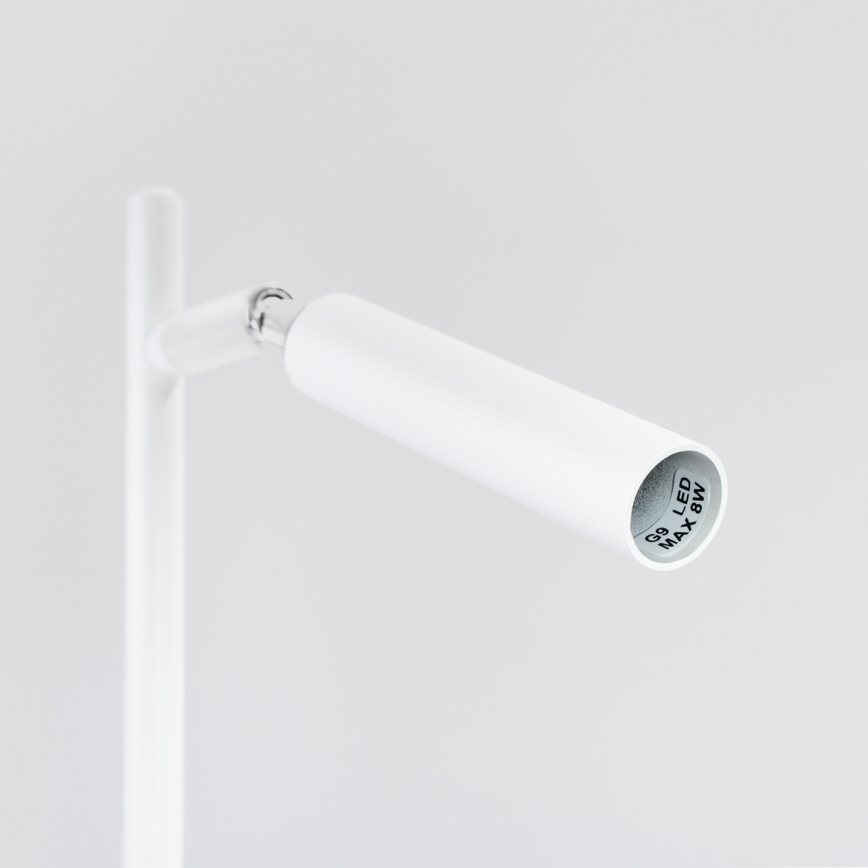 Asztali lámpa PASTELO 1xG9/8W/230V fehér