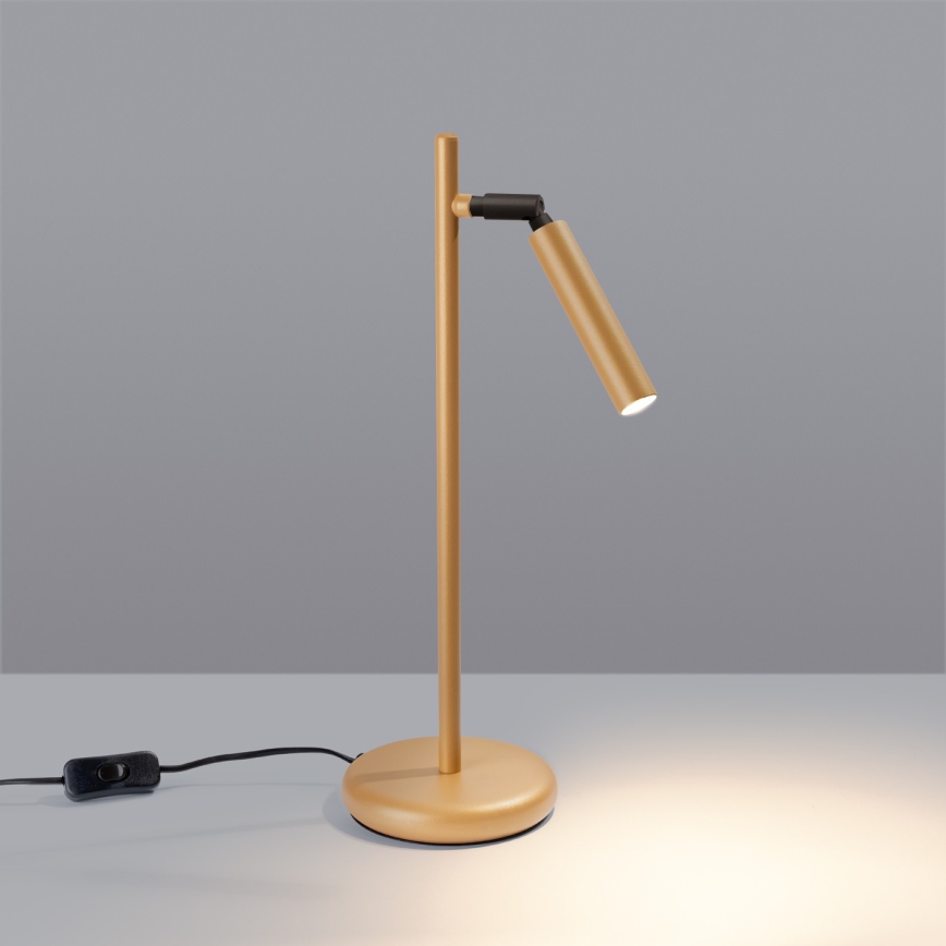 Asztali lámpa PASTELO 1xG9/8W/230V arany