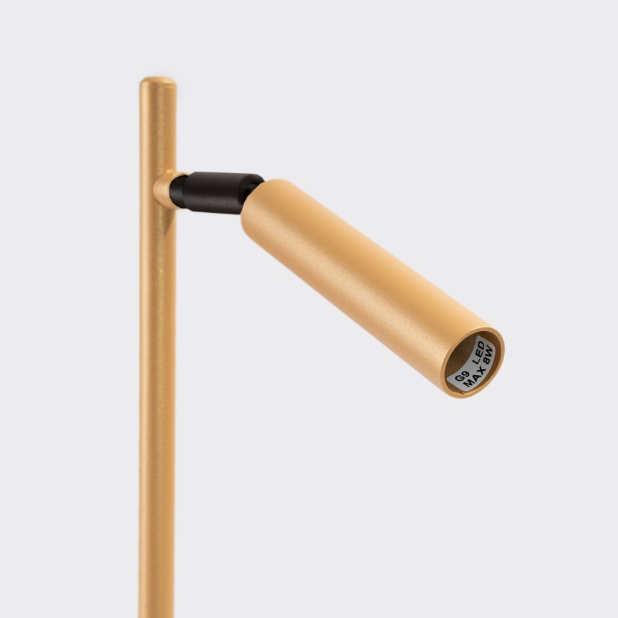 Asztali lámpa PASTELO 1xG9/8W/230V arany