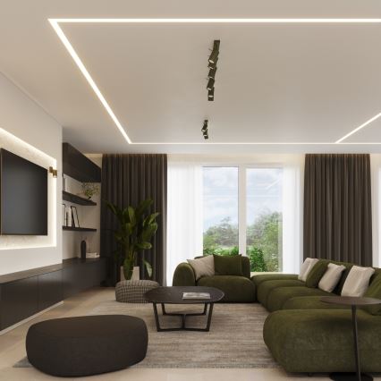 Spotlámpa RING 6xGU10/10W/230V zöld