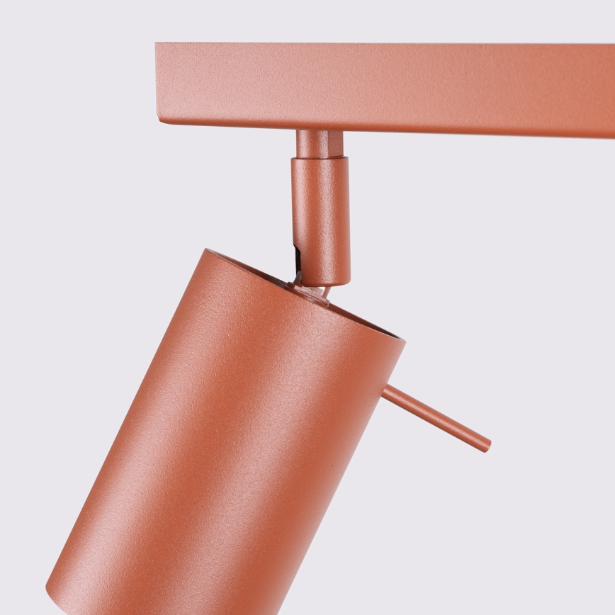 Spotlámpa RING 2xGU10/10W/230V piros