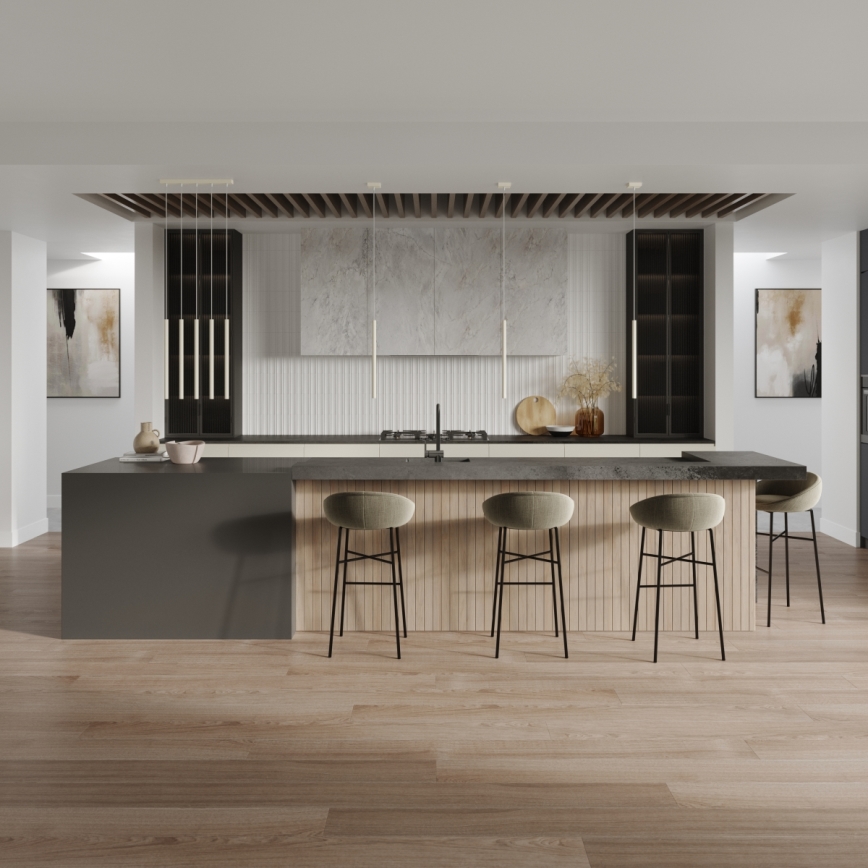 Csillár zsinóron PASTELO 1xG9/8W/230V krémes