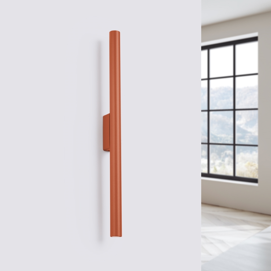 Fali lámpa PASTELO 2xG9/8W/230V piros