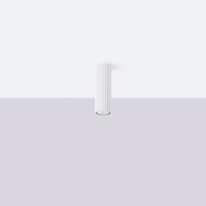 Spotlámpa KARBON 1xGU10/10W/230V 20 cm fehér