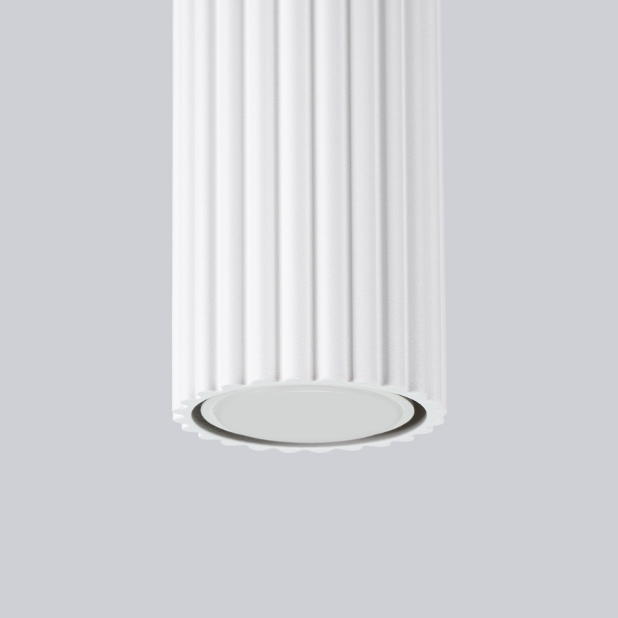 Spotlámpa KARBON 1xGU10/10W/230V 20 cm fehér