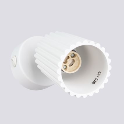 Fali spotlámpa KARBON 1xGU10/10W/230V fehér